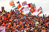 GP UNGHERIA, Circuit Atmosfera - fans in the grandstand.

03.08.2025. Formula 1 World Championship, Rd 14, Hungarian Grand Prix, Budapest, Hungary, Gara Day.

- www.xpbimages.com, EMail: requests@xpbimages.com © Copyright: Moy / XPB Images