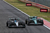 GP UNGHERIA, George Russell (GBR) Mercedes AMG F1 W16 e Fernando Alonso (ESP) Aston Martin F1 Team AMR25 battle for position.

03.08.2025. Formula 1 World Championship, Rd 14, Hungarian Grand Prix, Budapest, Hungary, Gara Day.

- www.xpbimages.com, EMail: requests@xpbimages.com © Copyright: Charniaux / XPB Images