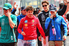 GP UNGHERIA, (L to R): Charles Leclerc (MON) Ferrari with Franco Colapinto (ARG) Alpine F1 Team on the drivers' parade.

03.08.2025. Formula 1 World Championship, Rd 14, Hungarian Grand Prix, Budapest, Hungary, Gara Day.

- www.xpbimages.com, EMail: requests@xpbimages.com © Copyright: Batchelor / XPB Images