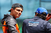 GP UNGHERIA, (L to R): Lando Norris (GBR) McLaren with Carlos Sainz (ESP) Atlassian Williams Racing on the drivers' parade.

03.08.2025. Formula 1 World Championship, Rd 14, Hungarian Grand Prix, Budapest, Hungary, Gara Day.

- www.xpbimages.com, EMail: requests@xpbimages.com © Copyright: Batchelor / XPB Images