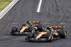 GP UNGHERIA, Lando Norris (GBR) McLaren MCL39 e team mate Oscar Piastri (AUS) McLaren MCL39 battle for the lead of the race.

03.08.2025. Formula 1 World Championship, Rd 14, Hungarian Grand Prix, Budapest, Hungary, Gara Day.

- www.xpbimages.com, EMail: requests@xpbimages.com © Copyright: Charniaux / XPB Images