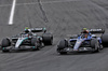 GP UNGHERIA, Andrea Kimi Antonelli (ITA) Mercedes AMG F1 W16 e Carlos Sainz (ESP) Atlassian Williams Racing FW47 battle for position.

03.08.2025. Formula 1 World Championship, Rd 14, Hungarian Grand Prix, Budapest, Hungary, Gara Day.

- www.xpbimages.com, EMail: requests@xpbimages.com © Copyright: Charniaux / XPB Images
