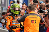 GP UNGHERIA, Gara winner Lando Norris (GBR) McLaren celebrates in parc ferme with Zak Brown (USA) McLaren Executive Director.

03.08.2025. Formula 1 World Championship, Rd 14, Hungarian Grand Prix, Budapest, Hungary, Gara Day.

- www.xpbimages.com, EMail: requests@xpbimages.com © Copyright: Moy / XPB Images