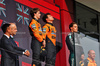 GP UNGHERIA, The podium (L to R): Oscar Piastri (AUS) McLaren, second; Lando Norris (GBR) McLaren, vincitore; George Russell (GBR) Mercedes AMG F1, third.

03.08.2025. Formula 1 World Championship, Rd 14, Hungarian Grand Prix, Budapest, Hungary, Gara Day.

- www.xpbimages.com, EMail: requests@xpbimages.com © Copyright: Batchelor / XPB Images