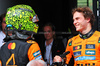 GP UNGHERIA, (L to R): Gara winner Lando Norris (GBR) McLaren celebrates with second placed team mate Oscar Piastri (AUS) McLaren in parc ferme.

03.08.2025. Formula 1 World Championship, Rd 14, Hungarian Grand Prix, Budapest, Hungary, Gara Day.

- www.xpbimages.com, EMail: requests@xpbimages.com © Copyright: Batchelor / XPB Images