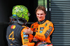 GP UNGHERIA, (L to R): Gara winner Lando Norris (GBR) McLaren celebrates with second placed team mate Oscar Piastri (AUS) McLaren in parc ferme.

03.08.2025. Formula 1 World Championship, Rd 14, Hungarian Grand Prix, Budapest, Hungary, Gara Day.

- www.xpbimages.com, EMail: requests@xpbimages.com © Copyright: Batchelor / XPB Images