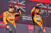 GP UNGHERIA, (L to R): Second placed Oscar Piastri (AUS) McLaren on the podium with vincitore Lando Norris (GBR) McLaren.

03.08.2025. Formula 1 World Championship, Rd 14, Hungarian Grand Prix, Budapest, Hungary, Gara Day.

- www.xpbimages.com, EMail: requests@xpbimages.com © Copyright: Moy / XPB Images
