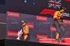 GP UNGHERIA, Gara winner Lando Norris (GBR) McLaren celebrates on the podium.

03.08.2025. Formula 1 World Championship, Rd 14, Hungarian Grand Prix, Budapest, Hungary, Gara Day.

- www.xpbimages.com, EMail: requests@xpbimages.com © Copyright: Moy / XPB Images