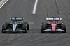 GP UNGHERIA, Charles Leclerc (MON) Ferrari SF-25 e George Russell (GBR) Mercedes AMG F1 W16 battle for position.

03.08.2025. Formula 1 World Championship, Rd 14, Hungarian Grand Prix, Budapest, Hungary, Gara Day.

- www.xpbimages.com, EMail: requests@xpbimages.com © Copyright: Charniaux / XPB Images