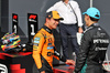 GP UNGHERIA, (L to R): Gara winner Lando Norris (GBR) McLaren in parc ferme with third placed George Russell (GBR) Mercedes AMG F1.

03.08.2025. Formula 1 World Championship, Rd 14, Hungarian Grand Prix, Budapest, Hungary, Gara Day.

- www.xpbimages.com, EMail: requests@xpbimages.com © Copyright: Bearne / XPB Images
