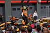 GP UNGHERIA, Gara winner Lando Norris (GBR) McLaren MCL39 celebrates in parc ferme.

03.08.2025. Formula 1 World Championship, Rd 14, Hungarian Grand Prix, Budapest, Hungary, Gara Day.

- www.xpbimages.com, EMail: requests@xpbimages.com © Copyright: Bearne / XPB Images