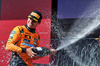 GP UNGHERIA, Gara winner Lando Norris (GBR) McLaren celebrates on the podium.

03.08.2025. Formula 1 World Championship, Rd 14, Hungarian Grand Prix, Budapest, Hungary, Gara Day.

- www.xpbimages.com, EMail: requests@xpbimages.com © Copyright: Bearne / XPB Images