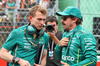 GP UNGHERIA, Fernando Alonso (ESP) Aston Martin F1 Team (Right) on the grid.

03.08.2025. Formula 1 World Championship, Rd 14, Hungarian Grand Prix, Budapest, Hungary, Gara Day.

- www.xpbimages.com, EMail: requests@xpbimages.com © Copyright: Moy / XPB Images