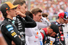 GP UNGHERIA, Max Verstappen (NLD) Red Bull Racing as the grid observes the national anthem.

03.08.2025. Formula 1 World Championship, Rd 14, Hungarian Grand Prix, Budapest, Hungary, Gara Day.

- www.xpbimages.com, EMail: requests@xpbimages.com © Copyright: Moy / XPB Images