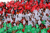 GP UNGHERIA, Circuit Atmosfera - fans in the grandstand.

03.08.2025. Formula 1 World Championship, Rd 14, Hungarian Grand Prix, Budapest, Hungary, Gara Day.

- www.xpbimages.com, EMail: requests@xpbimages.com © Copyright: Moy / XPB Images