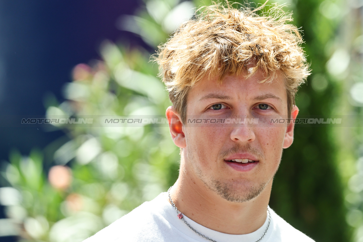 GP UNGHERIA, Liam Lawson (NZL), RB F1 Team  
31.07.2025. Formula 1 World Championship, Rd 14, Hungarian Grand Prix, Budapest, Hungary, Preparation Day.
- www.xpbimages.com, EMail: requests@xpbimages.com © Copyright: Charniaux / XPB Images
