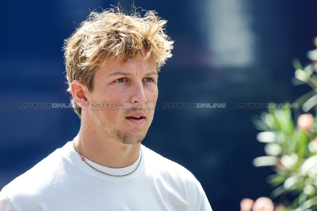 GP UNGHERIA, Liam Lawson (NZL), RB F1 Team  
31.07.2025. Formula 1 World Championship, Rd 14, Hungarian Grand Prix, Budapest, Hungary, Preparation Day.
- www.xpbimages.com, EMail: requests@xpbimages.com © Copyright: Charniaux / XPB Images