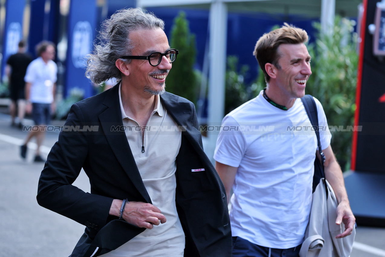 GP UNGHERIA, Laurent Mekies (FRA) Red Bull Racing Team Principal e CEO.

31.07.2025. Formula 1 World Championship, Rd 14, Hungarian Grand Prix, Budapest, Hungary, Preparation Day.

- www.xpbimages.com, EMail: requests@xpbimages.com © Copyright: Moy / XPB Images