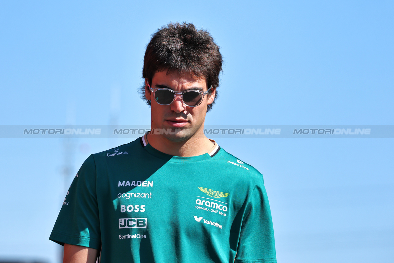 GP UNGHERIA, Lance Stroll (CDN) Aston Martin F1 Team.

31.07.2025. Formula 1 World Championship, Rd 14, Hungarian Grand Prix, Budapest, Hungary, Preparation Day.

- www.xpbimages.com, EMail: requests@xpbimages.com © Copyright: Moy / XPB Images