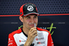 GP UNGHERIA, Esteban Ocon (FRA) Haas F1 Team in the FIA Press Conference.

31.07.2025. Formula 1 World Championship, Rd 14, Hungarian Grand Prix, Budapest, Hungary, Preparation Day.

- www.xpbimages.com, EMail: requests@xpbimages.com © Copyright: Bearne / XPB Images