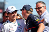 GP UNGHERIA, (L to R): Andrea Kimi Antonelli (ITA) Mercedes AMG F1 with Max Verstappen (NLD) Red Bull Racing.

31.07.2025. Formula 1 World Championship, Rd 14, Hungarian Grand Prix, Budapest, Hungary, Preparation Day.

- www.xpbimages.com, EMail: requests@xpbimages.com © Copyright: Bearne / XPB Images