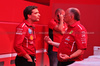GP UNGHERIA, (L to R): Jerome d'Ambrosio (BEL) Ferrari Deputy Team Principal with Frederic Vasseur (FRA) Ferrari Team Principal.

31.07.2025. Formula 1 World Championship, Rd 14, Hungarian Grand Prix, Budapest, Hungary, Preparation Day.

- www.xpbimages.com, EMail: requests@xpbimages.com © Copyright: Moy / XPB Images