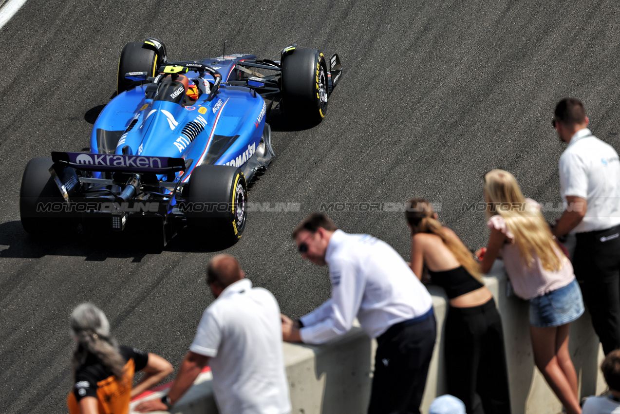 GP UNGHERIA, Carlos Sainz (ESP) Atlassian Williams Racing FW47.

02.08.2025. Formula 1 World Championship, Rd 14, Hungarian Grand Prix, Budapest, Hungary, Qualifiche Day.

- www.xpbimages.com, EMail: requests@xpbimages.com © Copyright: Bearne / XPB Images