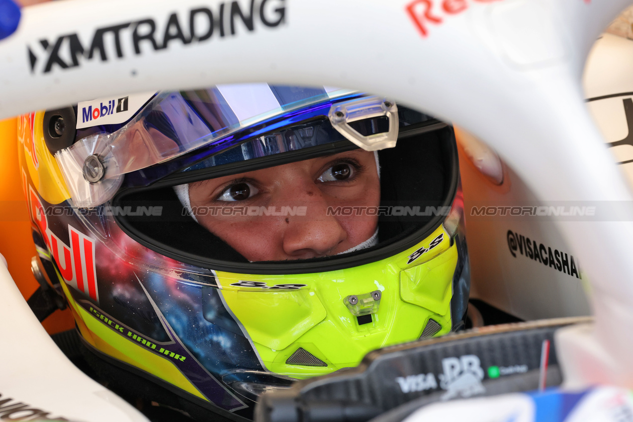 GP UNGHERIA, Isack Hadjar (FRA) Racing Bulls VCARB 02.

02.08.2025. Formula 1 World Championship, Rd 14, Hungarian Grand Prix, Budapest, Hungary, Qualifiche Day.

- www.xpbimages.com, EMail: requests@xpbimages.com © Copyright: Moy / XPB Images