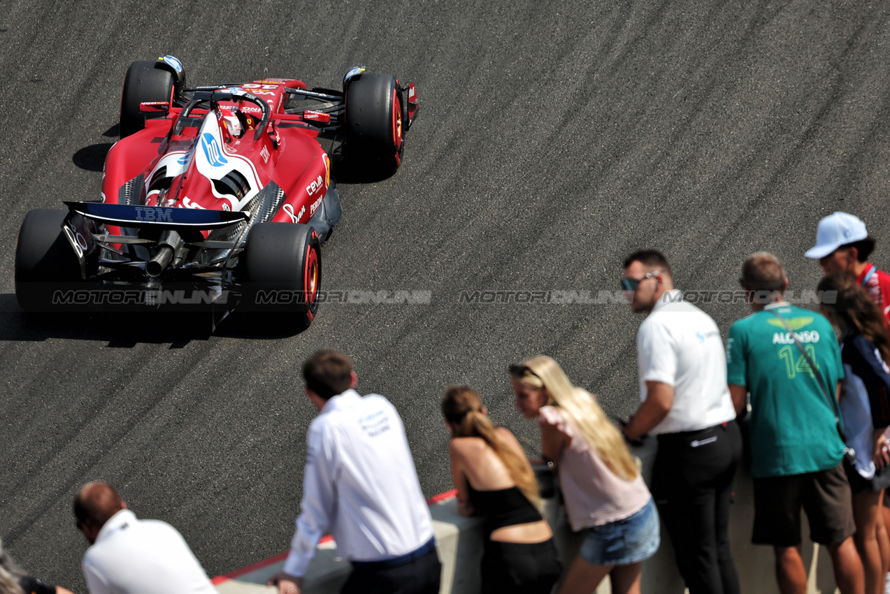 GP UNGHERIA, Charles Leclerc (MON) Ferrari SF-25.

02.08.2025. Formula 1 World Championship, Rd 14, Hungarian Grand Prix, Budapest, Hungary, Qualifiche Day.

- www.xpbimages.com, EMail: requests@xpbimages.com © Copyright: Bearne / XPB Images