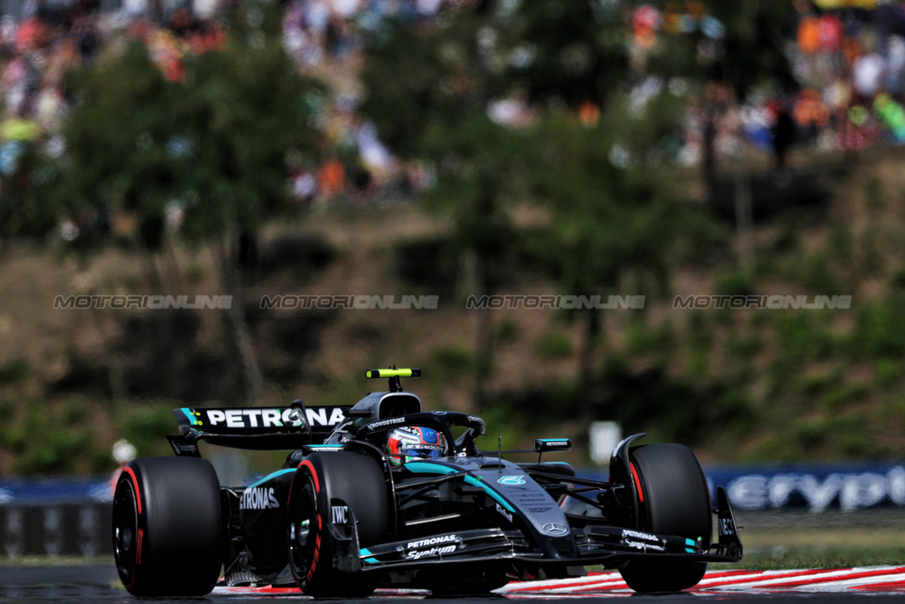 GP UNGHERIA, Andrea Kimi Antonelli (ITA) Mercedes AMG F1 W16.

02.08.2025. Formula 1 World Championship, Rd 14, Hungarian Grand Prix, Budapest, Hungary, Qualifiche Day.

- www.xpbimages.com, EMail: requests@xpbimages.com © Copyright: Charniaux / XPB Images