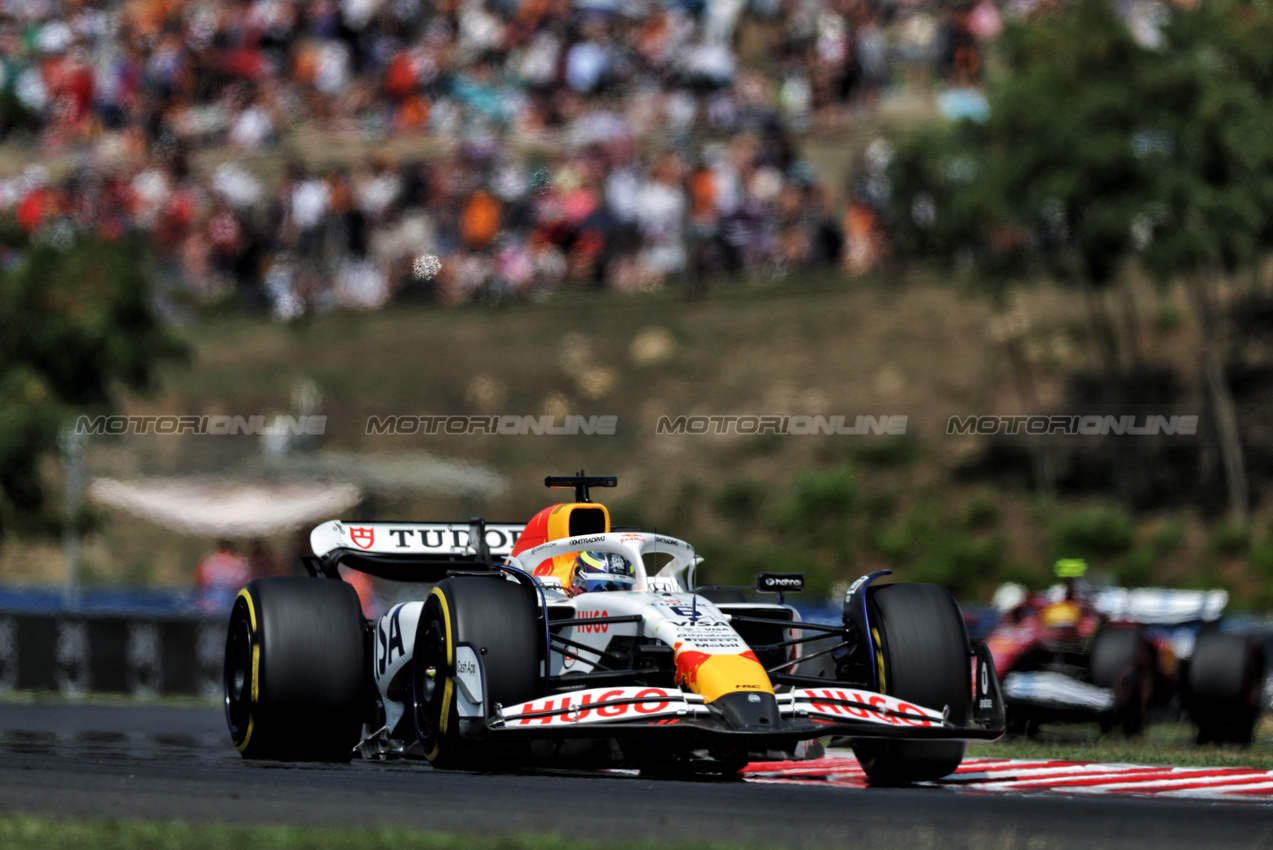 GP UNGHERIA, Isack Hadjar (FRA) Racing Bulls VCARB 02.

02.08.2025. Formula 1 World Championship, Rd 14, Hungarian Grand Prix, Budapest, Hungary, Qualifiche Day.

- www.xpbimages.com, EMail: requests@xpbimages.com © Copyright: Charniaux / XPB Images