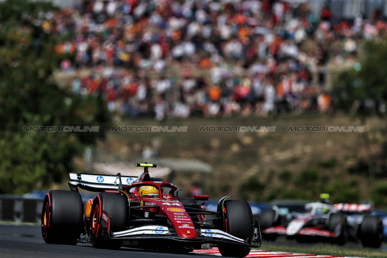 GP UNGHERIA, Lewis Hamilton (GBR) Ferrari SF-25.

02.08.2025. Formula 1 World Championship, Rd 14, Hungarian Grand Prix, Budapest, Hungary, Qualifiche Day.

- www.xpbimages.com, EMail: requests@xpbimages.com © Copyright: Charniaux / XPB Images