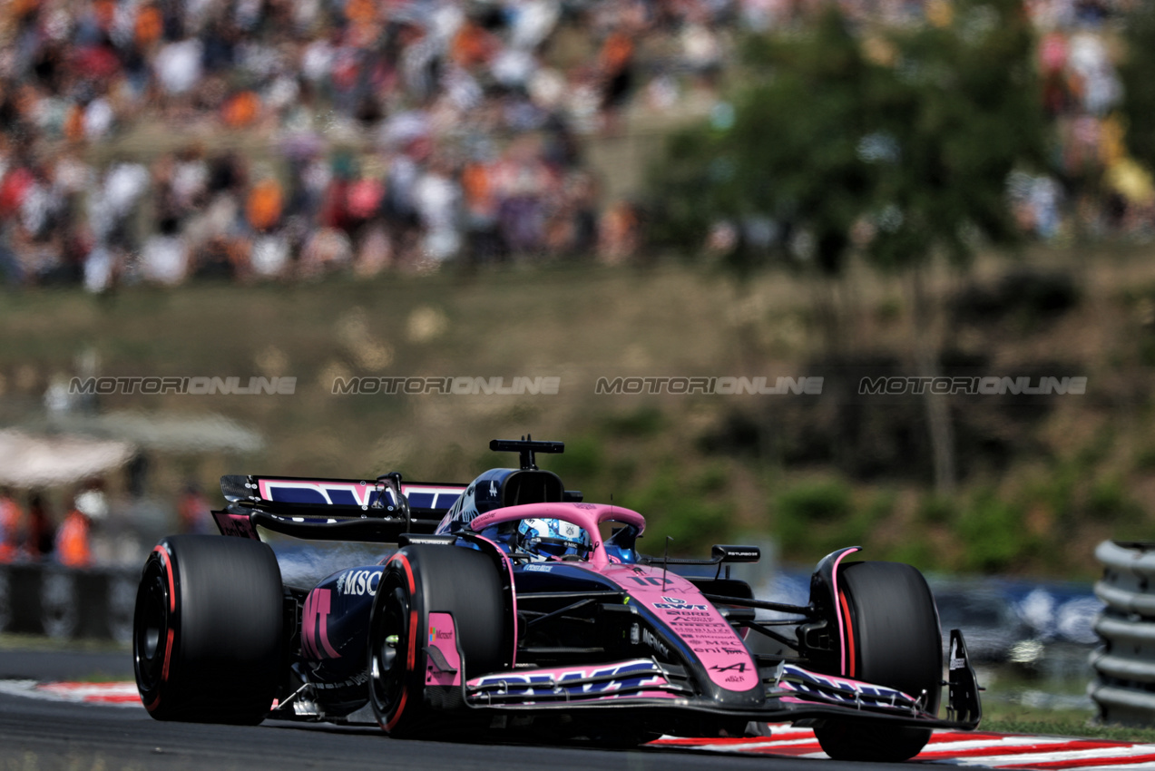 GP UNGHERIA, Pierre Gasly (FRA) Alpine F1 Team A525.

02.08.2025. Formula 1 World Championship, Rd 14, Hungarian Grand Prix, Budapest, Hungary, Qualifiche Day.

- www.xpbimages.com, EMail: requests@xpbimages.com © Copyright: Charniaux / XPB Images