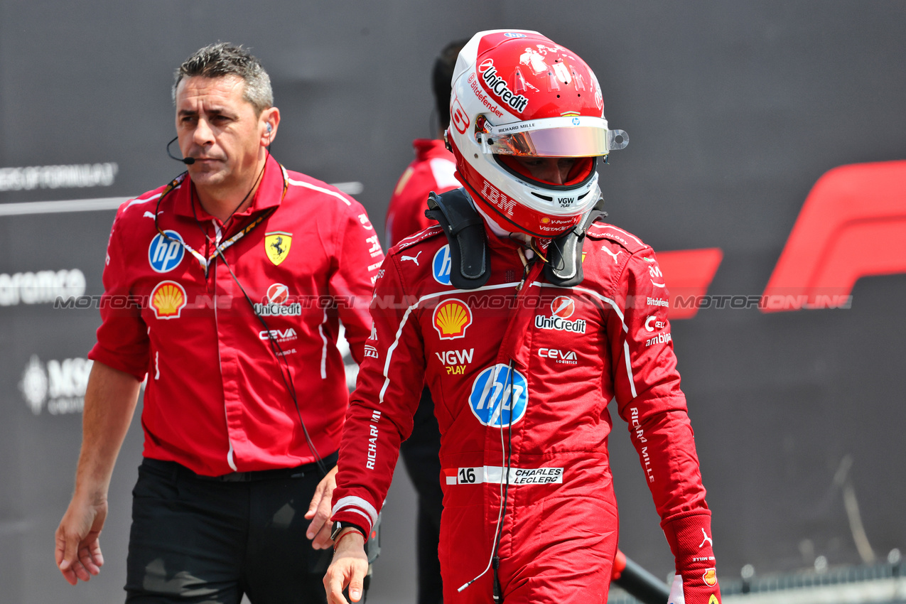 GP UNGHERIA, Charles Leclerc (MON) Ferrari.

02.08.2025. Formula 1 World Championship, Rd 14, Hungarian Grand Prix, Budapest, Hungary, Qualifiche Day.

- www.xpbimages.com, EMail: requests@xpbimages.com © Copyright: Batchelor / XPB Images