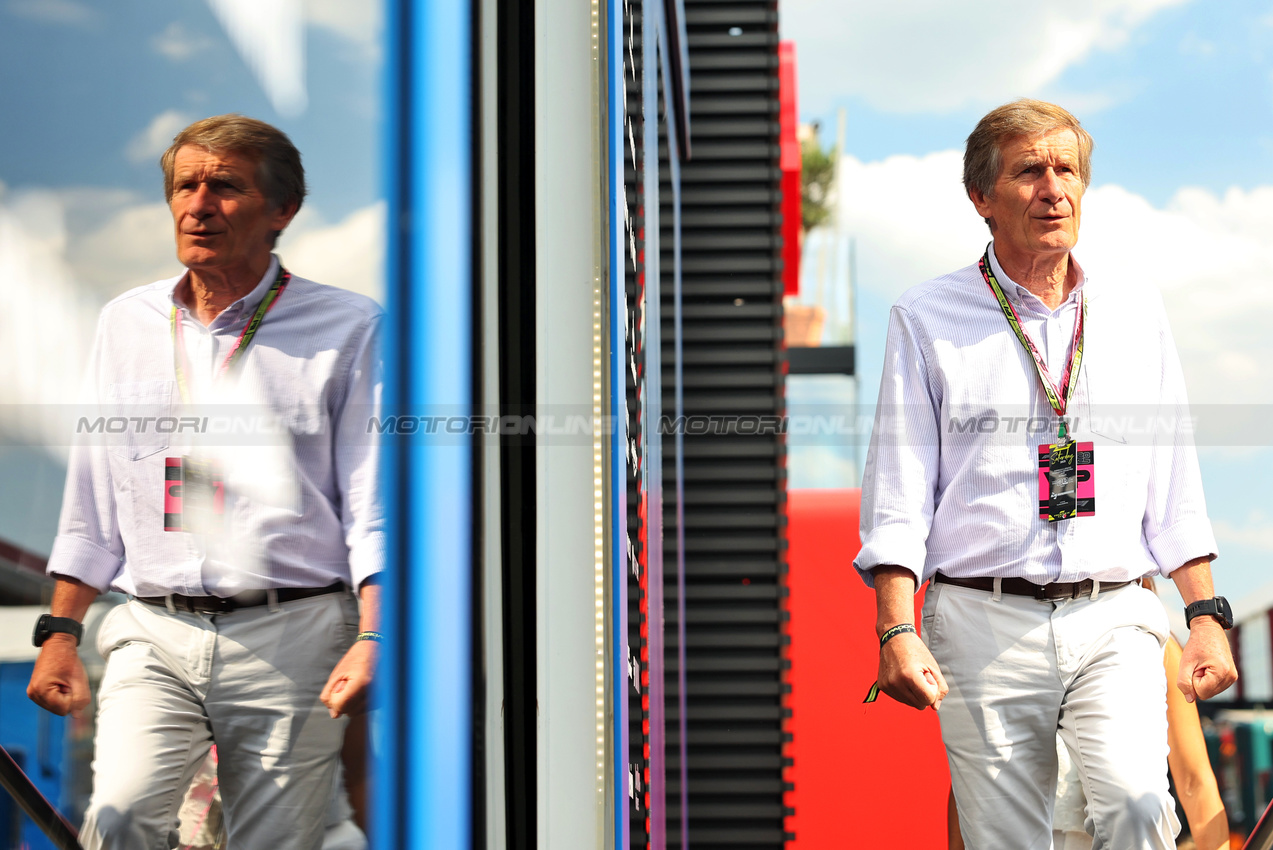 GP UNGHERIA, Thierry Boutsen (BEL), Atlassian Williams Racing guest.

02.08.2025. Formula 1 World Championship, Rd 14, Hungarian Grand Prix, Budapest, Hungary, Qualifiche Day.

- www.xpbimages.com, EMail: requests@xpbimages.com © Copyright: Bearne / XPB Images