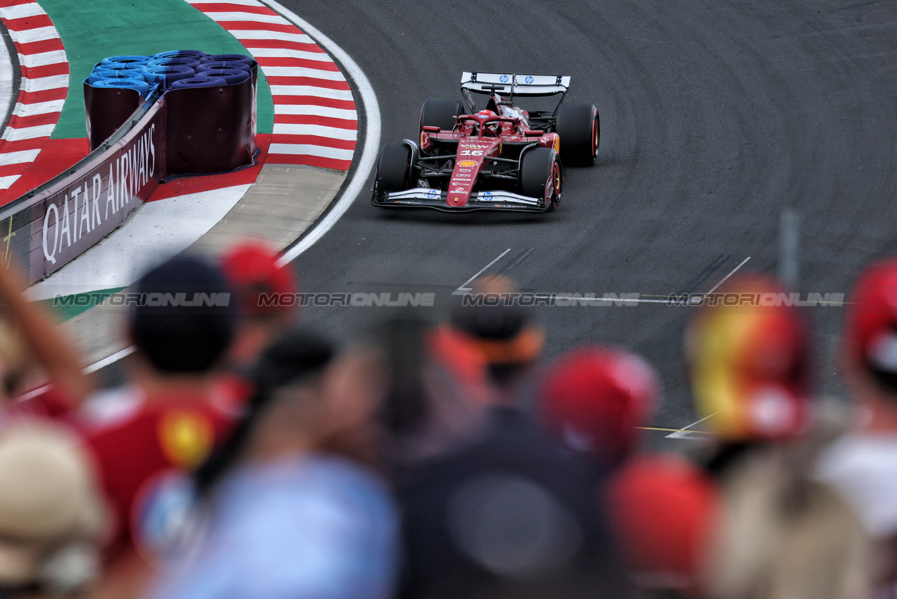 GP UNGHERIA, Charles Leclerc (MON) Ferrari SF-25.

02.08.2025. Formula 1 World Championship, Rd 14, Hungarian Grand Prix, Budapest, Hungary, Qualifiche Day.

- www.xpbimages.com, EMail: requests@xpbimages.com © Copyright: Moy / XPB Images