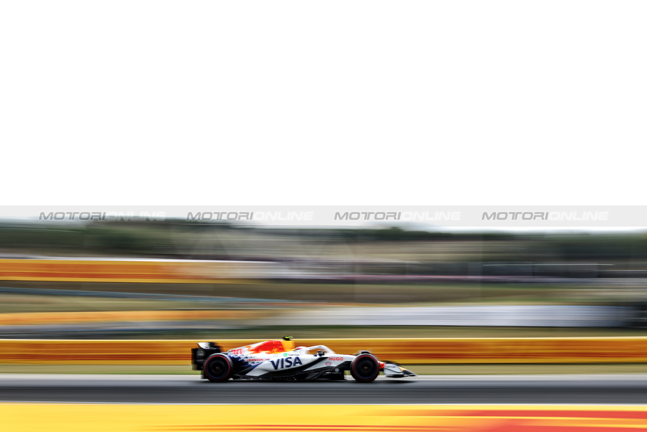 GP UNGHERIA, Liam Lawson (NZL) Racing Bulls VCARB 02.

02.08.2025. Formula 1 World Championship, Rd 14, Hungarian Grand Prix, Budapest, Hungary, Qualifiche Day.

- www.xpbimages.com, EMail: requests@xpbimages.com © Copyright: Charniaux / XPB Images