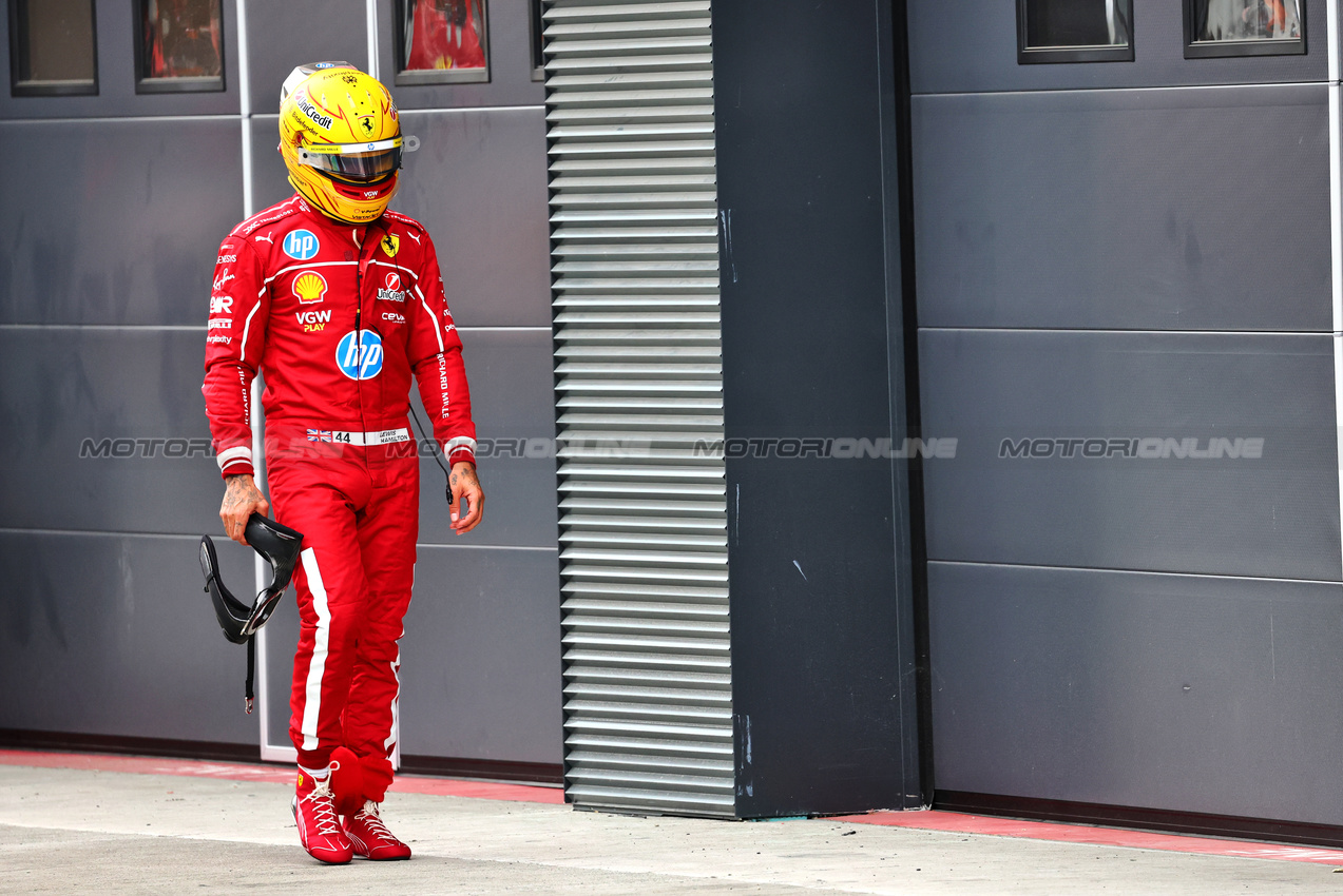 GP UNGHERIA, Lewis Hamilton (GBR) Ferrari.

02.08.2025. Formula 1 World Championship, Rd 14, Hungarian Grand Prix, Budapest, Hungary, Qualifiche Day.

- www.xpbimages.com, EMail: requests@xpbimages.com © Copyright: Batchelor / XPB Images