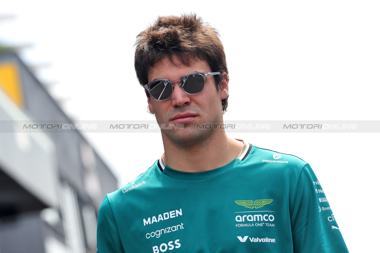 GP UNGHERIA, Lance Stroll (CDN) Aston Martin F1 Team.

02.08.2025. Formula 1 World Championship, Rd 14, Hungarian Grand Prix, Budapest, Hungary, Qualifiche Day.

- www.xpbimages.com, EMail: requests@xpbimages.com © Copyright: Bearne / XPB Images