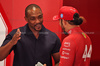 GP UNGHERIA, (L to R): Anthony Mackie (USA) Actor, Ferrari guest, with Lewis Hamilton (GBR) Ferrari.

02.08.2025. Formula 1 World Championship, Rd 14, Hungarian Grand Prix, Budapest, Hungary, Qualifiche Day.

- www.xpbimages.com, EMail: requests@xpbimages.com © Copyright: Moy / XPB Images