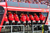 GP UNGHERIA, Ferrari pit gantry.

02.08.2025. Formula 1 World Championship, Rd 14, Hungarian Grand Prix, Budapest, Hungary, Qualifiche Day.

- www.xpbimages.com, EMail: requests@xpbimages.com © Copyright: Batchelor / XPB Images