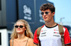 GP UNGHERIA, (L to R): Alicia Torriani with her boyfriend Oliver Bearman (GBR) Haas F1 Team.

02.08.2025. Formula 1 World Championship, Rd 14, Hungarian Grand Prix, Budapest, Hungary, Qualifiche Day.

- www.xpbimages.com, EMail: requests@xpbimages.com © Copyright: Batchelor / XPB Images
