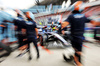 GP UNGHERIA, Alexander Albon (THA) Atlassian Williams Racing FW47 makes a pit stop.

02.08.2025. Formula 1 World Championship, Rd 14, Hungarian Grand Prix, Budapest, Hungary, Qualifiche Day.

- www.xpbimages.com, EMail: requests@xpbimages.com © Copyright: Bearne / XPB Images