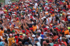 GP UNGHERIA, Circuit Atmosfera - fans in the grandstand.

02.08.2025. Formula 1 World Championship, Rd 14, Hungarian Grand Prix, Budapest, Hungary, Qualifiche Day.

- www.xpbimages.com, EMail: requests@xpbimages.com © Copyright: Moy / XPB Images