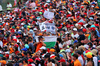 GP UNGHERIA, Circuit Atmosfera - fans in the grandstand.

02.08.2025. Formula 1 World Championship, Rd 14, Hungarian Grand Prix, Budapest, Hungary, Qualifiche Day.

- www.xpbimages.com, EMail: requests@xpbimages.com © Copyright: Moy / XPB Images