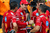 GP UNGHERIA, Charles Leclerc (MON) Ferrari celebrates his pole position in qualifying parc ferme.

02.08.2025. Formula 1 World Championship, Rd 14, Hungarian Grand Prix, Budapest, Hungary, Qualifiche Day.

- www.xpbimages.com, EMail: requests@xpbimages.com © Copyright: Batchelor / XPB Images