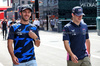 GP UNGHERIA, (L to R): Pierre Gasly (FRA) Alpine F1 Team with Franco Colapinto (ARG) Alpine F1 Team.

02.08.2025. Formula 1 World Championship, Rd 14, Hungarian Grand Prix, Budapest, Hungary, Qualifiche Day.

- www.xpbimages.com, EMail: requests@xpbimages.com © Copyright: Bearne / XPB Images