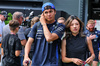 GP UNGHERIA, (L to R): Alexander Albon (THA) Atlassian Williams Racing with Domenica Muni Lily He (CHN) Professional Golfer.

02.08.2025. Formula 1 World Championship, Rd 14, Hungarian Grand Prix, Budapest, Hungary, Qualifiche Day.

- www.xpbimages.com, EMail: requests@xpbimages.com © Copyright: Moy / XPB Images