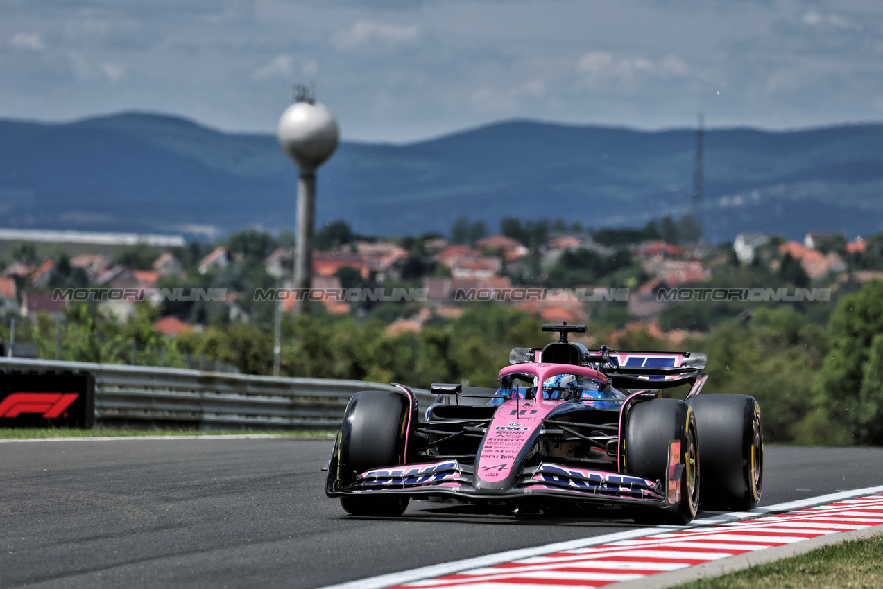 GP UNGHERIA, Pierre Gasly (FRA) Alpine F1 Team A525.

01.08.2025. Formula 1 World Championship, Rd 14, Hungarian Grand Prix, Budapest, Hungary, Practice Day.

- www.xpbimages.com, EMail: requests@xpbimages.com © Copyright: Moy / XPB Images