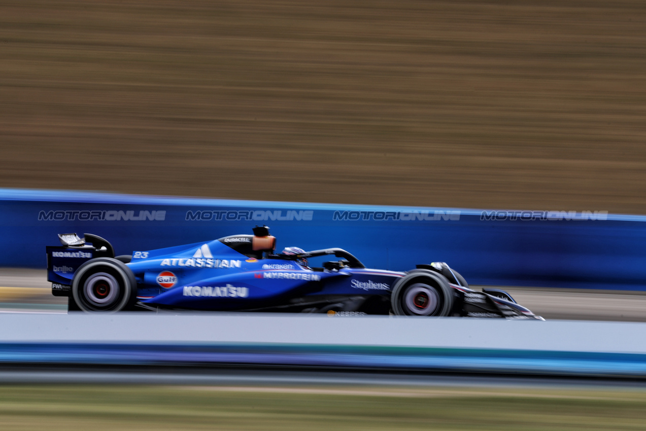 GP UNGHERIA, Alexander Albon (THA) Atlassian Williams Racing FW47.

01.08.2025. Formula 1 World Championship, Rd 14, Hungarian Grand Prix, Budapest, Hungary, Practice Day.

- www.xpbimages.com, EMail: requests@xpbimages.com © Copyright: Charniaux / XPB Images